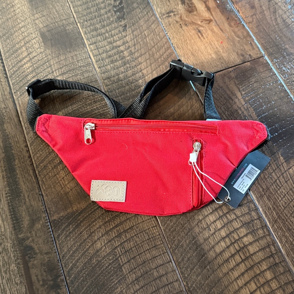 Extreme 80s Red Fanny Pack NWT‎